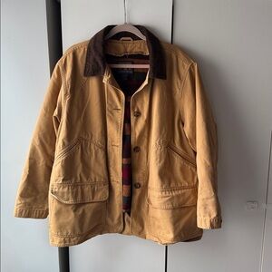 Vintage Woolrich barn chore field jacket with removable lining
